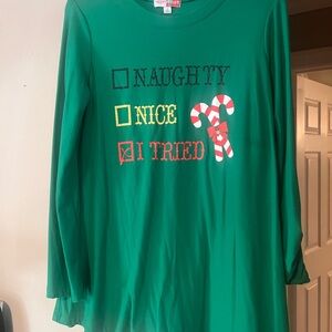 Green Women’s Holiday Shirt